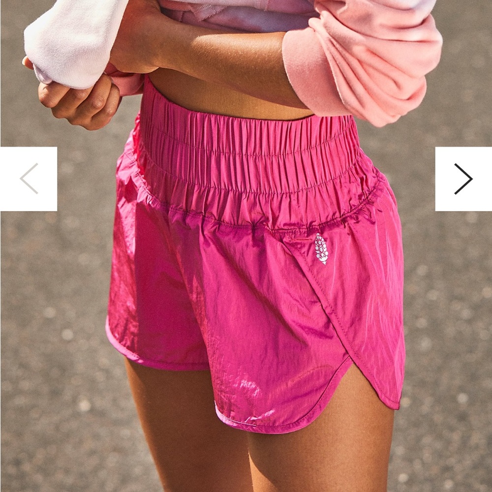 Free People The Way Home Shorts Passion Fruit XS